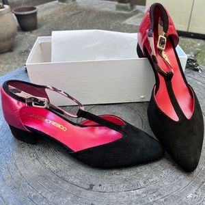 NWT J. David Moresco “Charleston” Italian Mary Jane Heels – Size 37 (US 6.5–7)